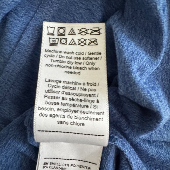 UNTUCKit Men's Performance Polo Blue Size XL - Picture 7 of 7